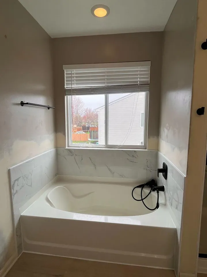 Bathroom Full Reno - Shower Enclosure, Tile, Sink, Floor, New Toliet - Image 4